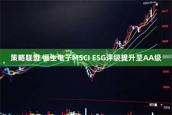策略联盟 恒生电子MSCI ESG评级提升至AA级