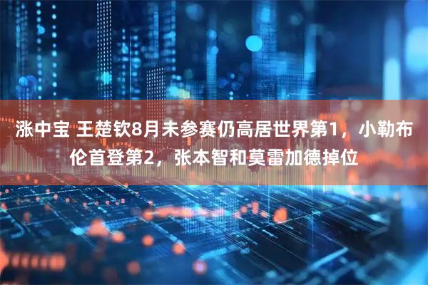 涨中宝 王楚钦8月未参赛仍高居世界第1，小勒布伦首登第2，张本智和莫雷加德掉位